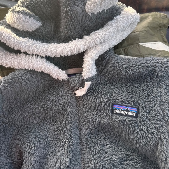 Patagonia Baby Furry Friends Fleece Hoody 100% polyester fleece size 12-18 month - Picture 5 of 5